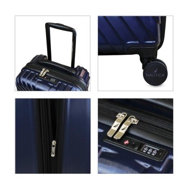 SET DE 3 MALETAS S+M+L NAUTICA SAN BLAS  AZUL - 3