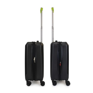 MALETA S DE CABINA OLYMPIA 10KG NEGRA-VERDE - 2