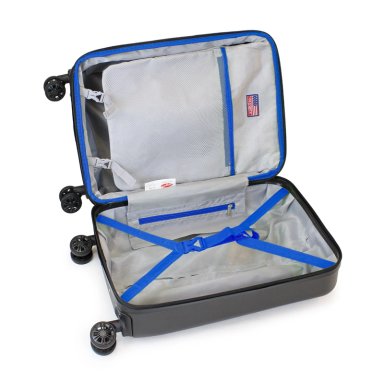 MALETA S DE CABINA OLYMPIA 10KG NEGRA-AZUL - 5