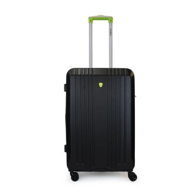 MALETA MEDIANA OLYMPIA 20KG NEGRA-VERDE - 1