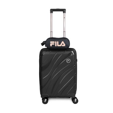 PACK MALETA CABINA LOLA NEGRA 10K + ESTUCHE SPARK ROSE - 1