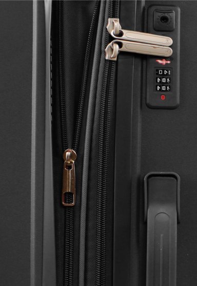 PACK MALETA CABINA LOLA NEGRA 10K + ESTUCHE SPARK ROSE - 5