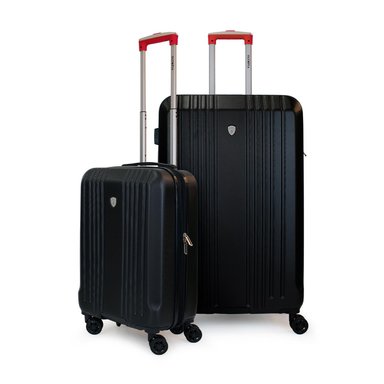PACK 2 MALETAS S+L OLYMPIA 10Y23KG NEGRA-ROJA - 1