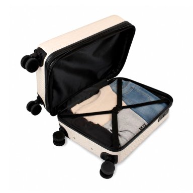 MALETA DE CABINA DONNA KARAN HOT TOWN 10K BLANCA DKNY - 4