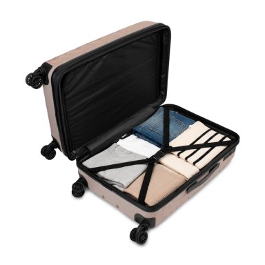 MALETA MEDIANA DONNA KARAN MEGHAN 20K ROSADA DKNY - 3