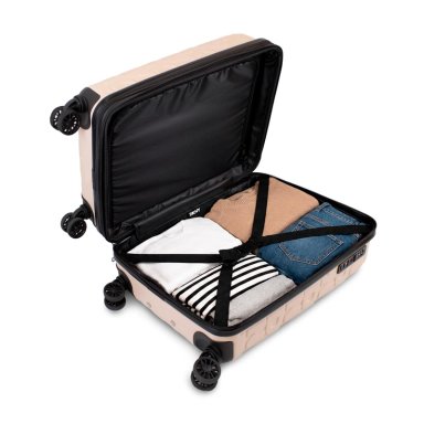 MALETA DE CABINA DONNA KARAN MEGHAN 10K ROSADA DKNY - 3