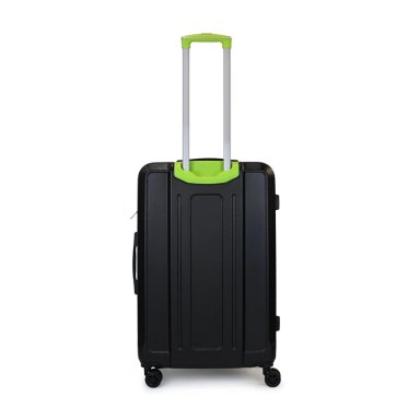 MALETA MEDIANA OLYMPIA 20KG NEGRA-VERDE - 3