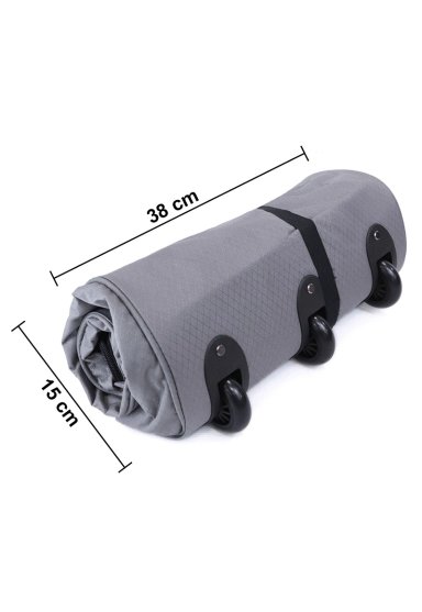 BOLSO ENROLLABLE GOLIAT 130 LTRS + CANDADO GRIS F - 4