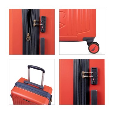 MALETA DE CABINA COPPER NAUTICA S 10KG NARANJA - 4