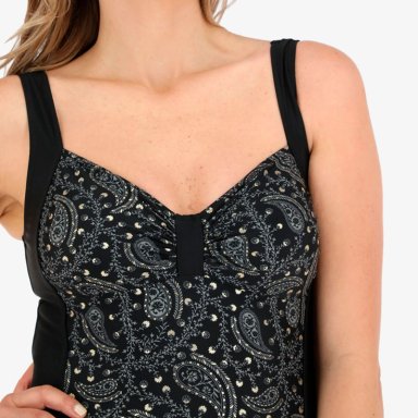TRAJE DE BAÑO MUJER FLORES 32850 TRAJE BAÑO TRABA - 1