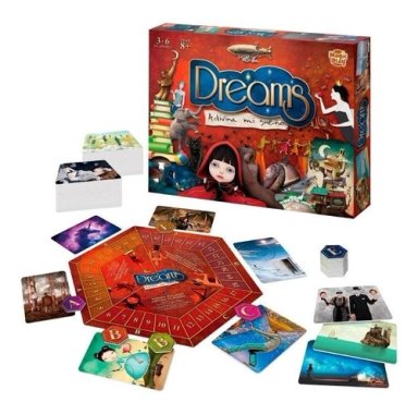 JUEGO DE MESA DREAMS ADIVINA MI SUEÑO PARA 4 JUGADORES - 1