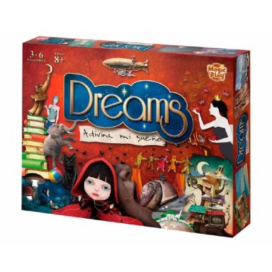 JUEGO DE MESA DREAMS ADIVINA MI SUEÑO PARA 4 JUGADORES - 2
