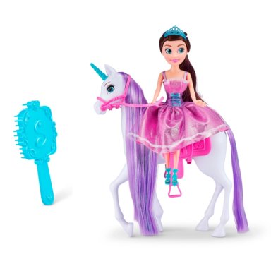 MUÑECA SPARKLE GIRLZ MULTICOLOR PRINCESA DE 27 CMS CON UNICORNIO - 2