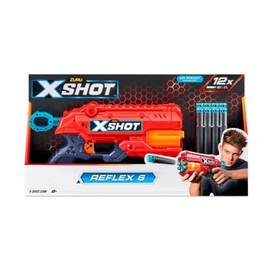 LANZADOR X-SHOT REFLEX 6 CON 16 DARDOS - 2