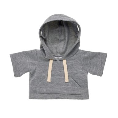 POLERON GRIS CON GORRO BUILD-A-BEAR - 2