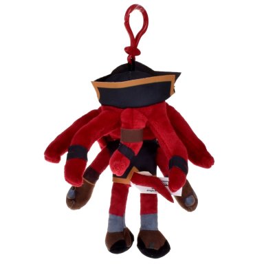 PELUCHE SONIC COLECCION KNUCKLES CON CLIP PARA COLGAR - 3