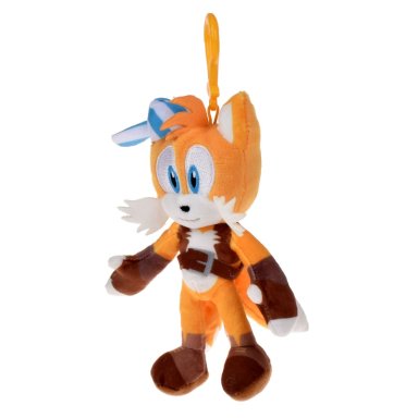 PELUCHE SONIC COLECCION TAILS CON CLIP PARA COLGAR - 2