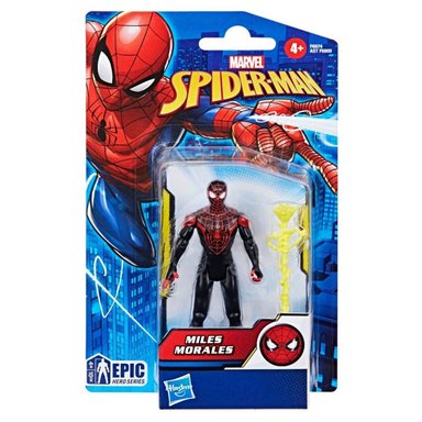 FIGURA MARVEL SPIDERMAN 10 CM - MILES MORALES - 2