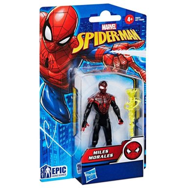 FIGURA MARVEL SPIDERMAN 10 CM - MILES MORALES - 3