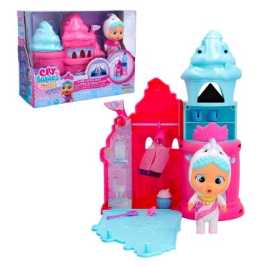 JUGUETE CRY BABIES MULTICOLOR ICY WORLD ELODIE’S CRYSTAL CASTLE - 1