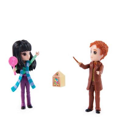 FIGURAS HARRY POTTER MINI COLECCION GEORGE Y CHO - 1