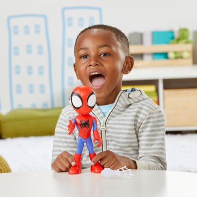 FIGURA DE ACCION SPIDEY MEGA 22.5 CM ARTICULADA - 8