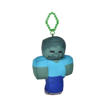 PELUCHE MINECRAFT CLIP ZOMBIE PIXELADO COMPACTO - 3