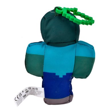 PELUCHE MINECRAFT CLIP ZOMBIE PIXELADO COMPACTO - 5
