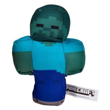 PELUCHE MINECRAFT CLIP ZOMBIE PIXELADO COMPACTO - 7