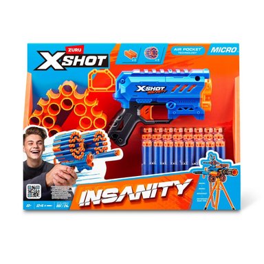 LANZADOR DE DARDOS X SHOT INSANITY MICRO BLASTER 24 DARDOS - 3