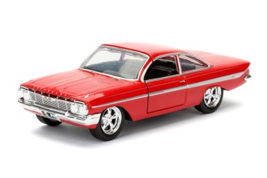 VEHICULO R Y F8 1961 CHEVROLET IMPALA 1:32 JADA - 5