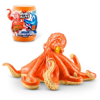 MONSTRUOS PROFUNDIDADES MARINAS ROBO ALIVE DE ZURU - PULPO - 1