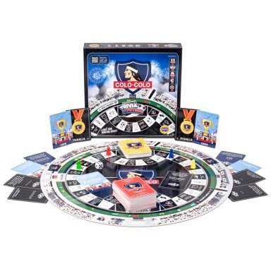 JUEGO DE MESA TRIVIA DE FUTBOL COLO-COLO DACTIC - 1