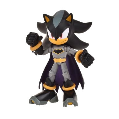 FIGURA SONIC 13 CMS - SONIC DC COMICS - SHADOW BATMAN - 1