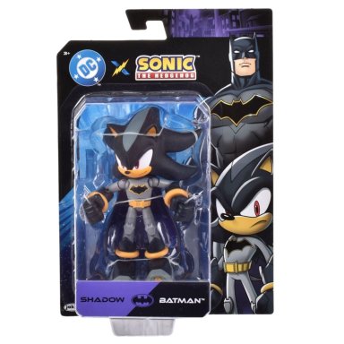 FIGURA SONIC 13 CMS - SONIC DC COMICS - SHADOW BATMAN - 3