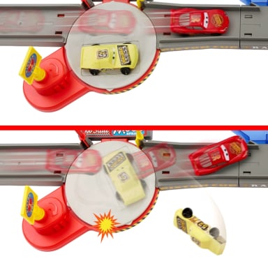 CARS DE DISNEY Y PIXAR PISTA DE ACROBACIAS DE LA COPA PISTON - 8
