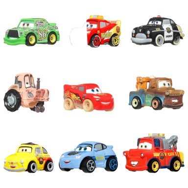 CARS DISNEY PIXAR VEHICULO PAQUETE DE 3 - MATE GRUA DE RESCATE - 1