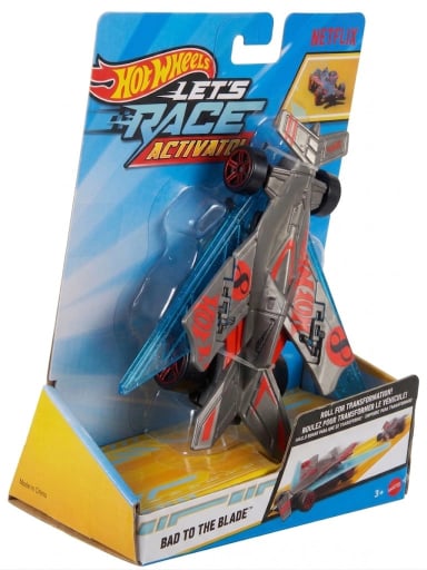 HOT WHEELS AUTO LET'S RACE SORPRESA - BAD TO THE BLADE - 2