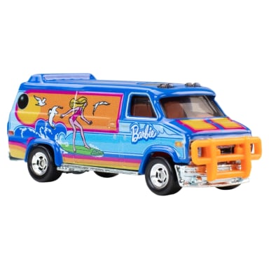 HOT WHEELS VEHICULO DE COLECCION AUTO CULTURA POP SORPRESA - CUSTOM GMC PANEL VAN - 3