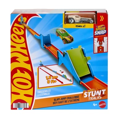 HOT WHEELS PISTAS DE ACROBACIAS SORPRESA - DESAFIO DE SALTO - 1