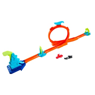HOT WHEELS PISTAS DE ACROBACIAS SORPRESA - DESAFIO DE SALTO - 2