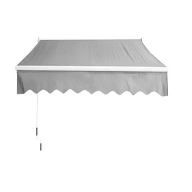 TOLDO CON BRAZO RETRACTIL TERRAZAS 4×2.5 MTS GRIS - 1