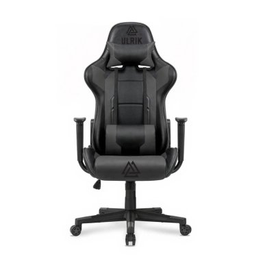 SILLA GAMER DE OFICINA PROFESIONAL ULRIK EN COLOR NEGRO - 2