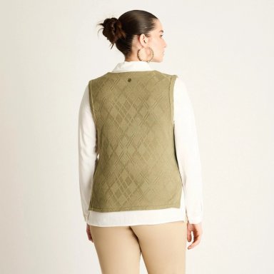 POLERA VERDE ESTILO DOBLE PIEZA - 2