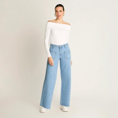 JEANS CELESTE WIDE LEG - 4
