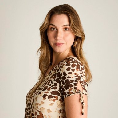 POLERA ESTAMPADO ANIMAL PRINT CAFE - 3