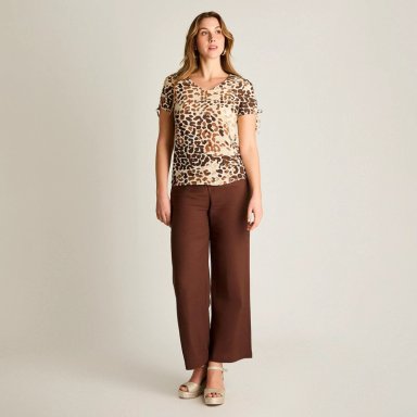 POLERA ESTAMPADO ANIMAL PRINT CAFE - 4