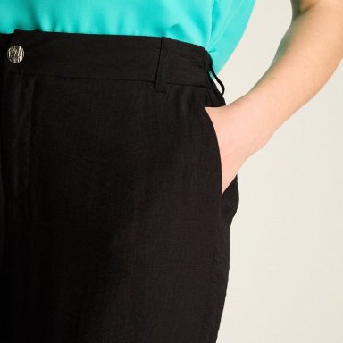 PANTALON SPORT NEGRO RECTO - 3