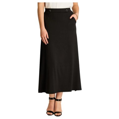 FALDA MIDI NEGRA - 1