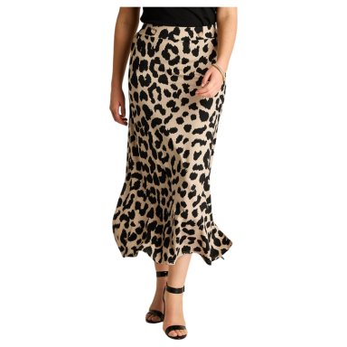 FALDA MIDI ANIMAL PRINT ARENA - 1